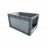 Bac picking viso a ouverture pp gerbable capacite 65l coloris gris