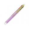 Roller pilot frixion ball 4 colors encre gel pointe fine corps degrade coloris violet