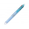 Roller pilot frixion ball 4 colors encre gel pointe fine corps degrade coloris bleu
