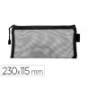 Pochette zip liderpapel multiusage format ticket 230x115mm fermeture eclair polyester transpirable
