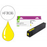 Cartouche q-connect jet d'encre compatible hp971xl 7200p coloris jaune