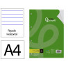 Feuillet mobile liderpapel a4 perfore ligne 75g marge 4 trous paquet 100 feuilles