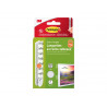 Languette adhesive command accroche-tableau taille xl coloris blanc boite 8 unites