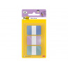 Marque-pages post-it index strong coloris pastel assortis 1 set 3x12 unites