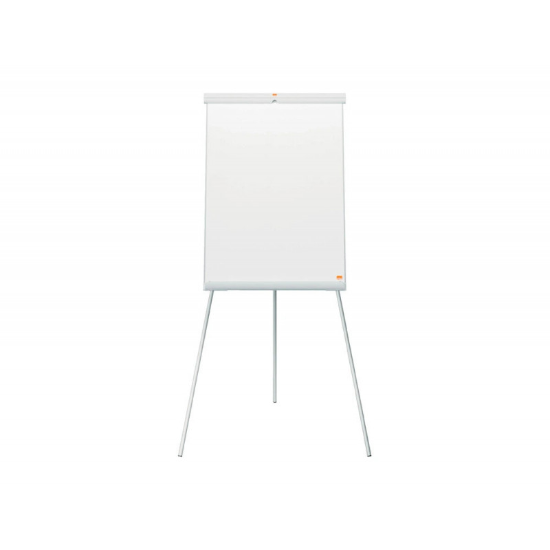 Chevalet conference nobo premium plus trepied surface magnetique acier laque tableau effacable 70x100cm