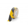 Ruban antiderapant durable duraline grip 50mmx15m coloris jaune/noir