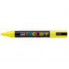 Marqueur posca pc5m peinture base eau inodore tout support pointe moyenne trait 1,8-2,5mm coloris vert raisin