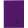 CLAIREFONTAINE Cahier Koverbook piqûre 96 pages grands carreaux Seyès maxi format 24x32cm. Couv polypro.