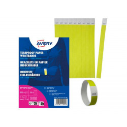 Bracelet avery papier...