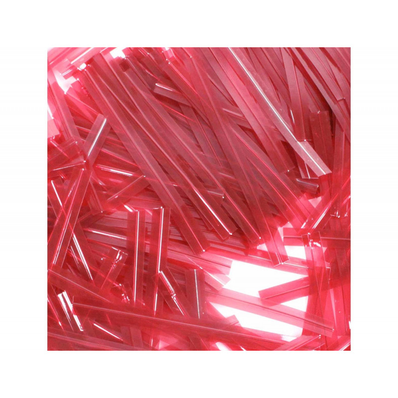 Lien pour sachets confiseurs 6x90mm coloris rouge paquet 2000 unites