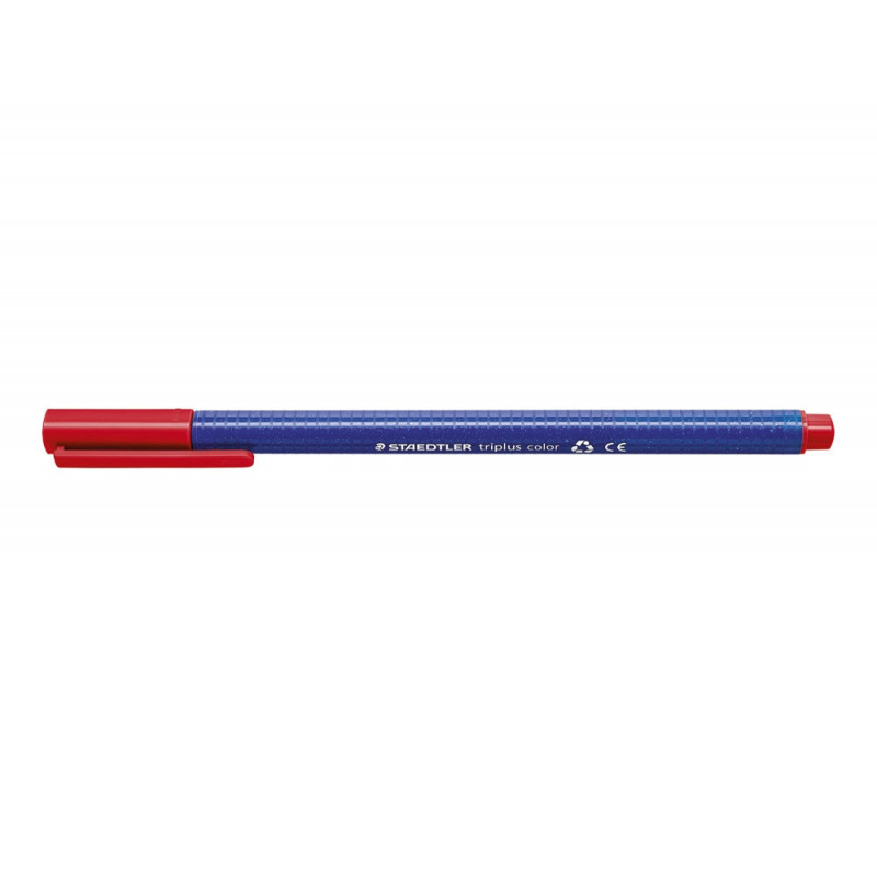 Feutre coloriage staedtler triplus color 323 encre dry safe pointe bloquee corps triangulaire trait 1mm