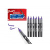 Marqueur sharpie creatif pointe pinceau trait min 1,2mm encre acrylique coloris lilas