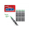 Marqueur sharpie creatif pointe pinceau trait min 1,2mm encre acrylique coloris vert