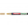 Marqueur edding 51 ecoline peinture base eau pointe ogive 1/2mm coloris or