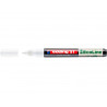 Marqueur edding 51 ecoline peinture base eau pointe ogive 1/2mm coloris blanc