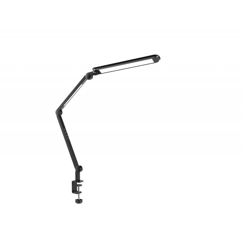 Lampe led cep fixation a poser ou a pince temp couleur 3000k/5700kg lumen 600lm hauteur 49cm coloris noir