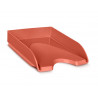 Corbeille a courrier cep terra nova ps capacite 450 feuilles large ouverture avant 348x257x66mm coloris