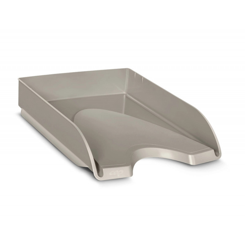 Corbeille a courrier cep terra nova ps capacite 450 feuilles large ouverture avant 348x257x66mm coloris