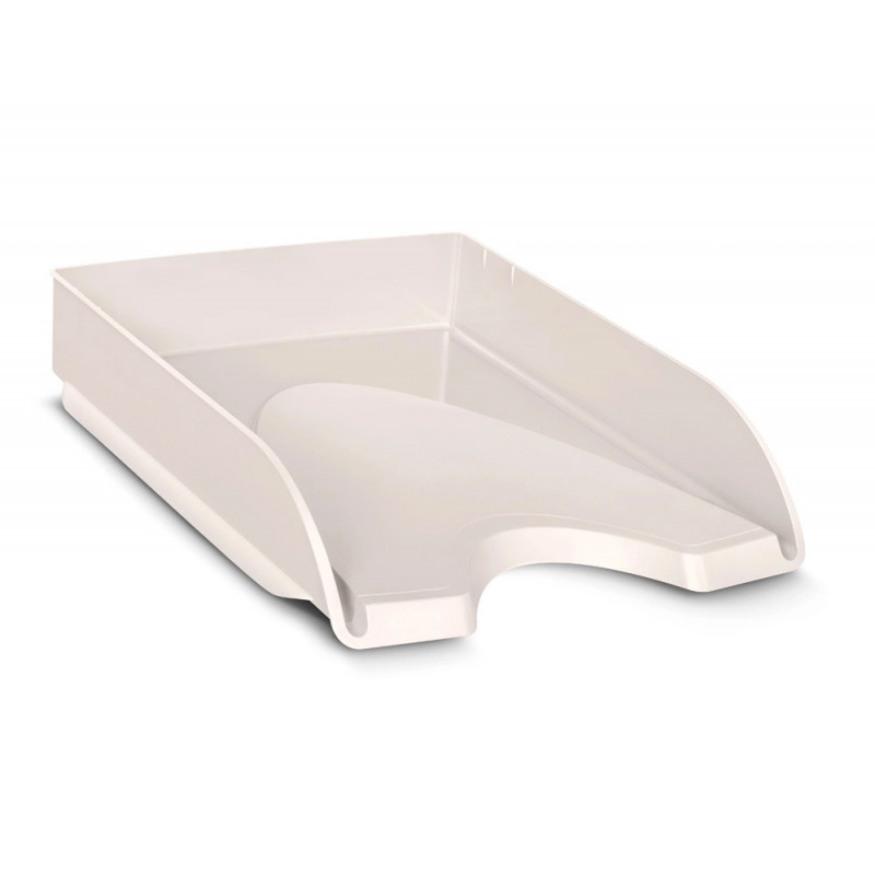 Corbeille a courrier cep terra nova ps capacite 450 feuilles large ouverture avant 348x257x66mm coloris