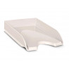 Corbeille a courrier cep terra nova ps capacite 450 feuilles large ouverture avant 348x257x66mm coloris