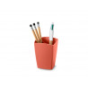 Pot a crayons cep pro ps capacite 32 crayons 74x74x95mm coloris terracotta