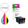 Cartouche q-connect jet d'encre compatible epson 503xl couleur noir/cyan/magenta/jaune pack