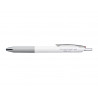 Roller pentel floatune retractable double bille pointe moyenne 0,8mm encre rouge corps blanc