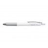 Roller pentel floatune retractable double bille pointe moyenne 0,8mm encre noire corps blanc