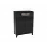 Armoire paperflow smart tri selectif eco-friendly capacite 40l coloris noir