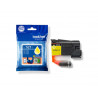 Cartouche brother jet d'encre lc521y couleur jaune 500p