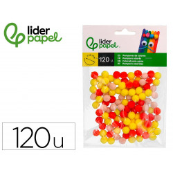 Pompons de couleur...