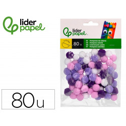 Pompons de couleur...