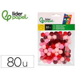 Pompons de couleur...