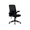 Chaise operateur q-connect alba maille base metallique haut max 1110 larg 610 prof 580mm roues premium coloris noir