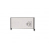Separateur maul connecto 120x50cm cloison acoustique coloris anthracite