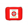Trousse de secours farmor universelle 10/20 personnes multi-poches de rangement coloris rouge