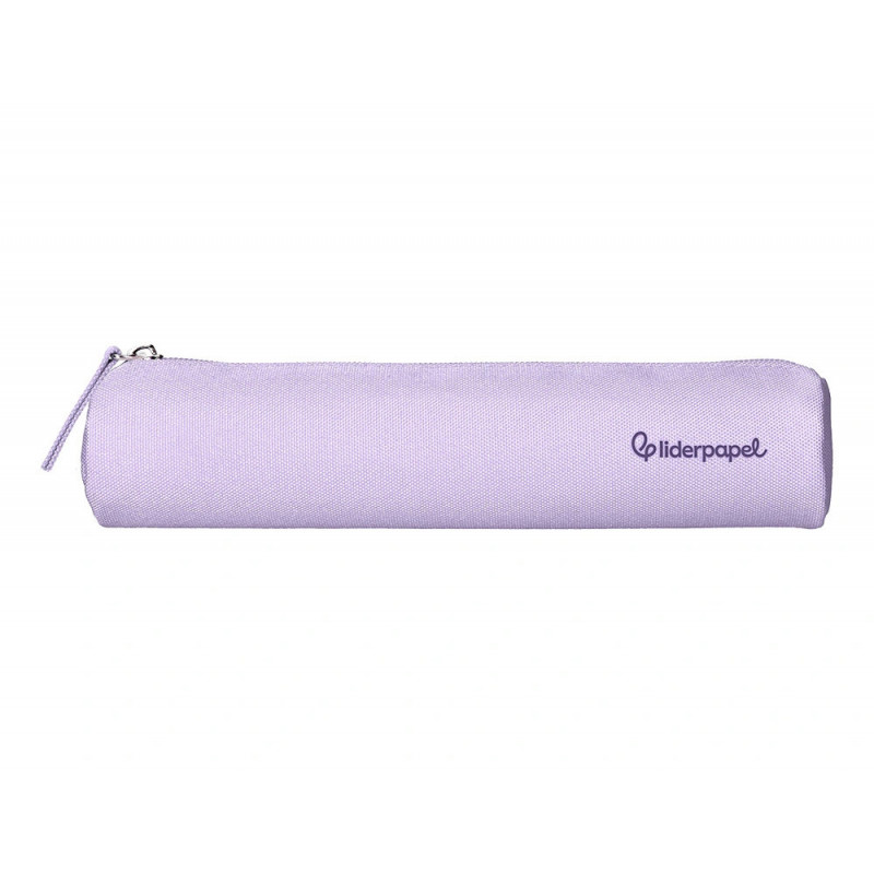 Fourre-tout liderpapel rond mince 22x4,5cm coloris lilas