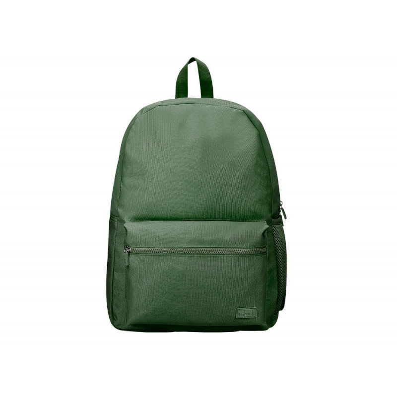 Sac a dos liderpapel 1 compartiment poche laterale 40x12,5x30cm coloris vert foret