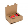 Boite expedition postale logistipack kraft format s coloris brun