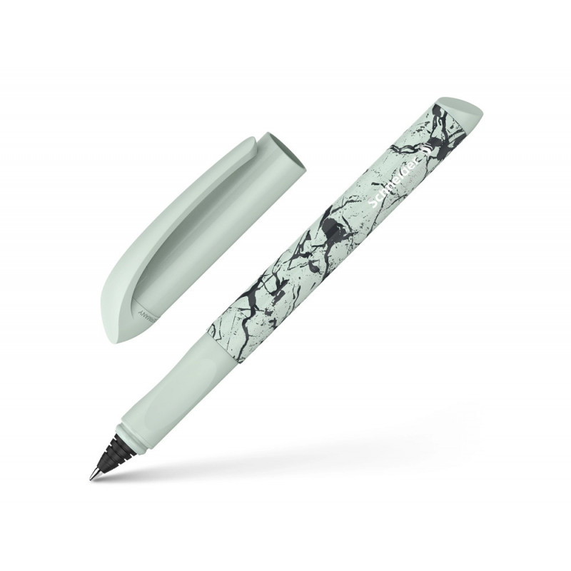 Roller a cartouche schneider easy trait moyen encre bleu effacable coloris menthe