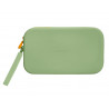 Fourre-tout antartik plat en silicone modele tropical dive 190x120x25mm coloris vert amande