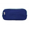 Fourre-tout antartik rectangulaire 2 compartiments modele fusion flex 100x60x220mm coloris bleu