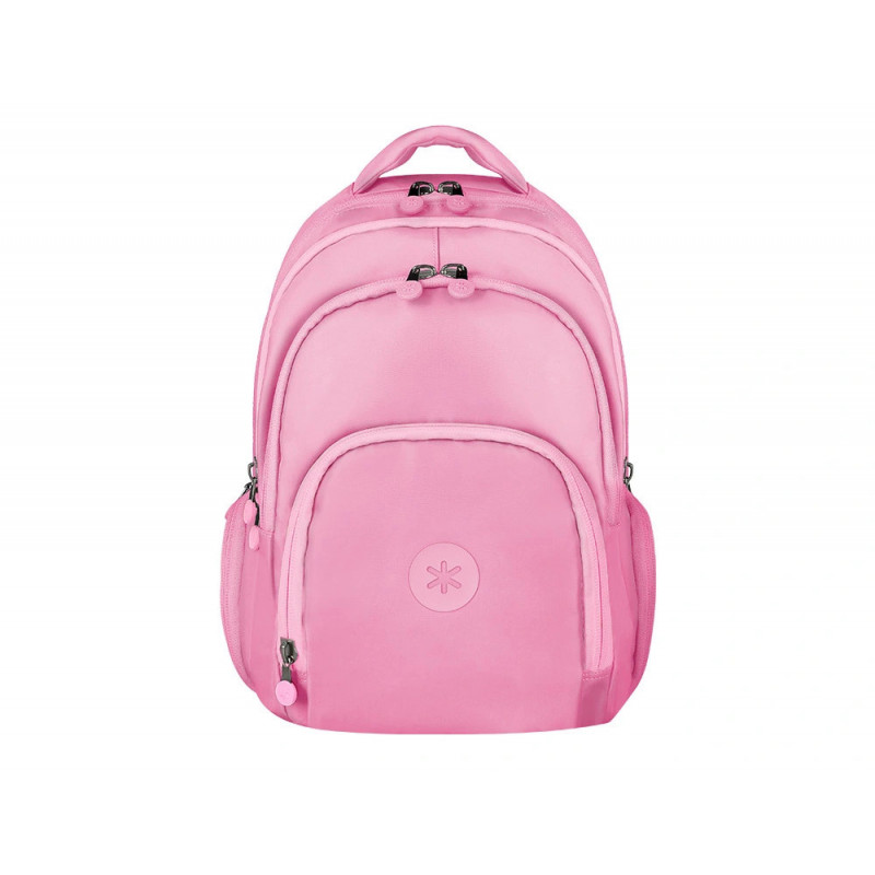 Sac a dos antartik 4 compartiments modele fusion flex 19l 450x180x300mm colorisrose