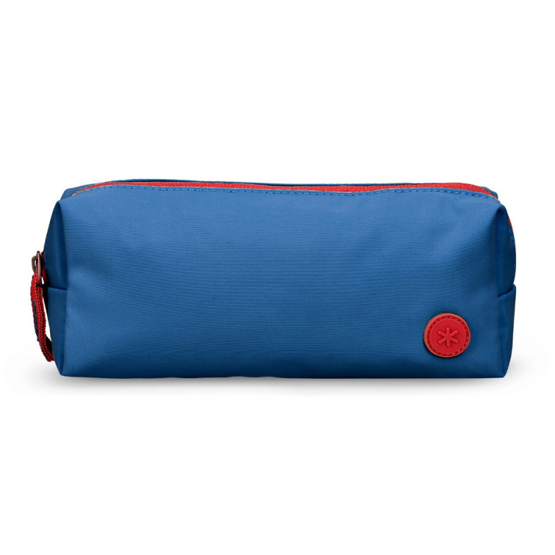 Fourre-tout antartik 1 compartiment rectangulaire modele basic pack 80x55x210mm coloris bleu marine