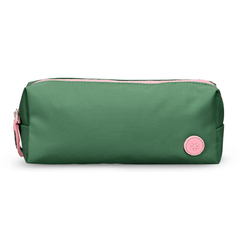 Fourre-tout antartik 1 compartiment rectangulaire modele basic pack 80x55x210mm coloris vert foret