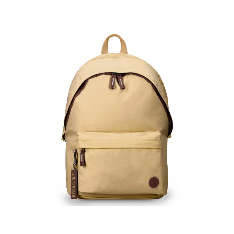 Sac a dos antartik 1 compartiment modele basic pack 20l 420x160x300mm coloris beige