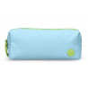 Fourre-tout antartik 1 compartiment rectangulaire modele basic pack 80x55x210mm coloris turquoise