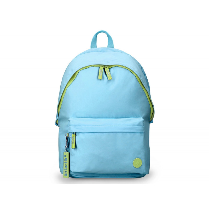 Sac a dos antartik 1 compartiment modele basic pack 420x160x300mm coloris turquoise