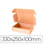 Boite montage automatique q-connect pour e-commerce et cadeaux carton recycle cannelure 3mm kraft