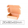 Boite montage automatique q-connect pour e-commerce et cadeaux carton recycle cannelure 3mm kraft